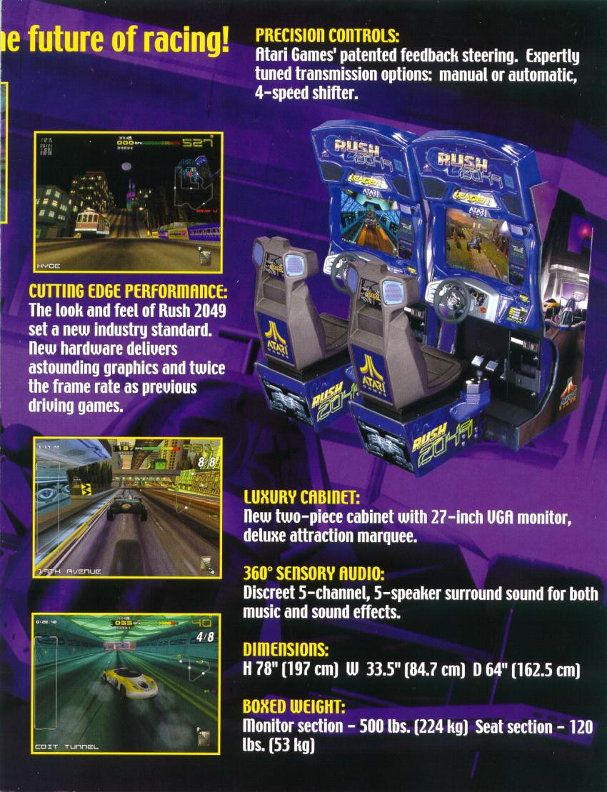 San Francisco Rush 2049: Special Edition (Arcade) (gamerip
